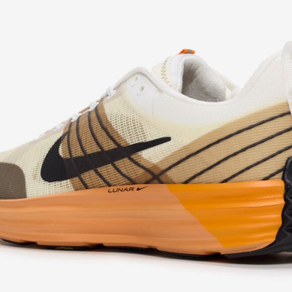 Nike Lunar Roam Summit White Khaki Orange Running Sneakers Shoes Mens Size 8 - Picture 10 of 16